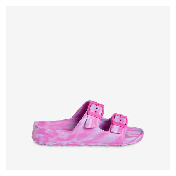 Kid Girls' Buckle Sandals - Light Pink