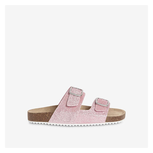 Kid Girls' Buckle Sandals - Bright Pink