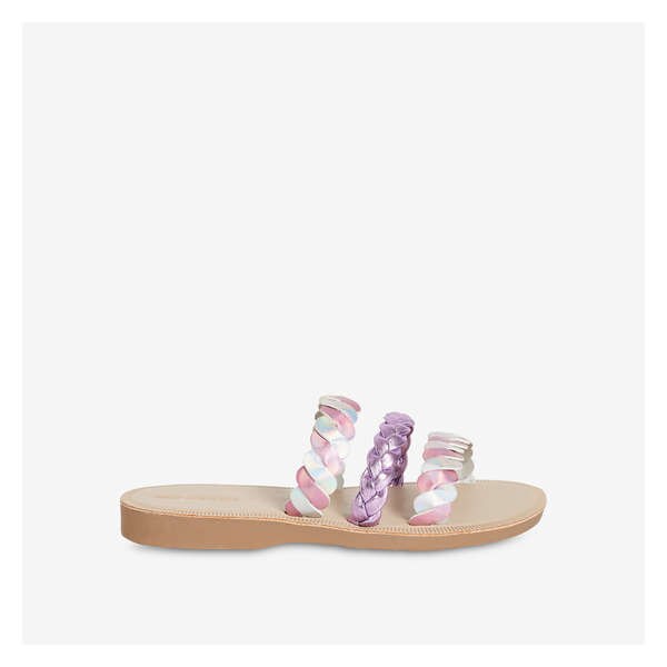 Kid Girls' Slip-On Sandals - Lavender