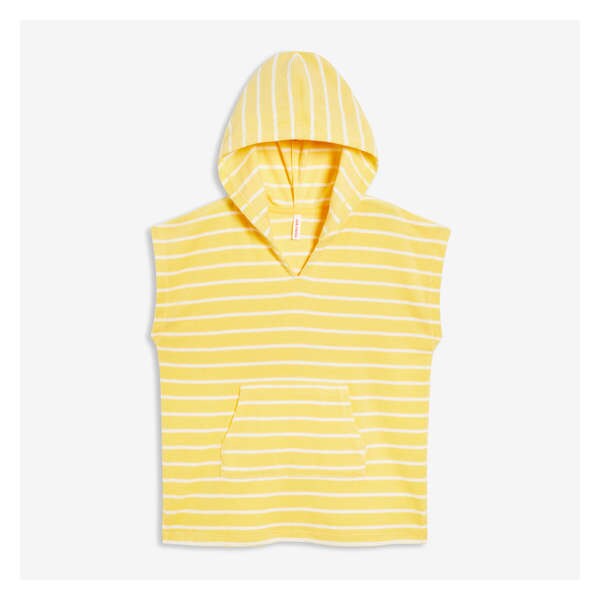 Toddler Girls' Hooded Cover-Up - Yellow