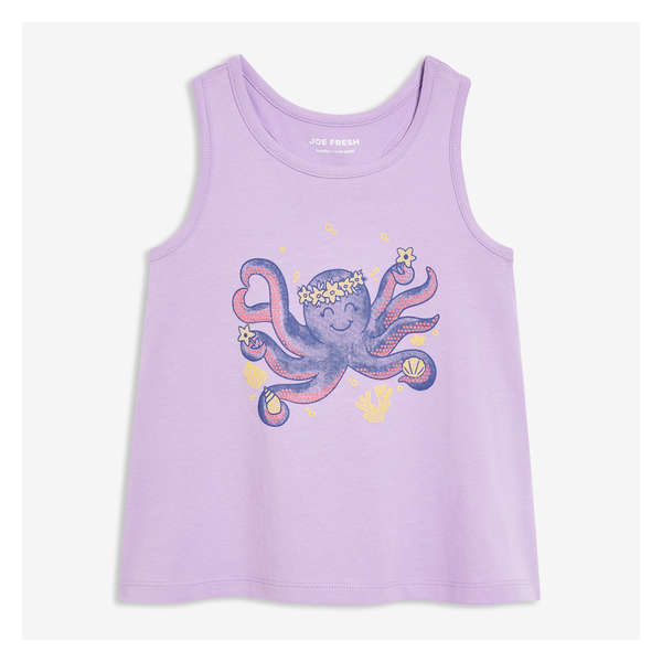 Toddler Girls' Relaxed-Fit Tank - Lavender