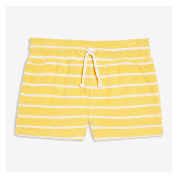 Toddler Girls' Drawstring Short - Light Gold