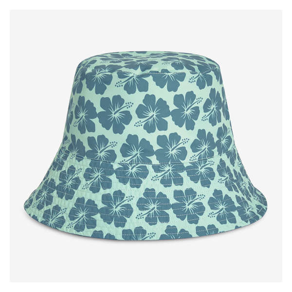 Men's Reversible Bucket Hat - Aqua