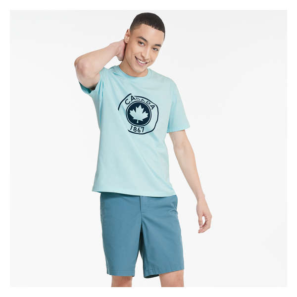 Men's Canada Tee - Light Blue