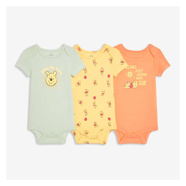 Newborn Disney Winnie The Pooh Bodysuit - Dusty Orange