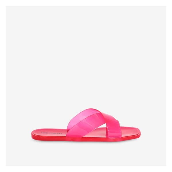 Jelly Slides - Bright Pink