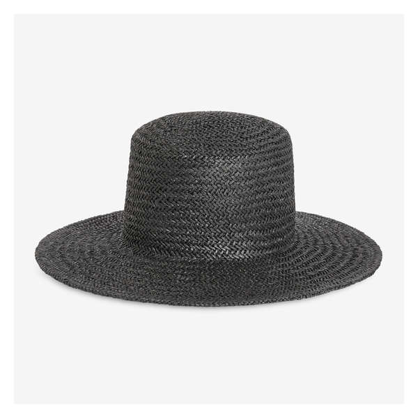 Straw Hat - Black