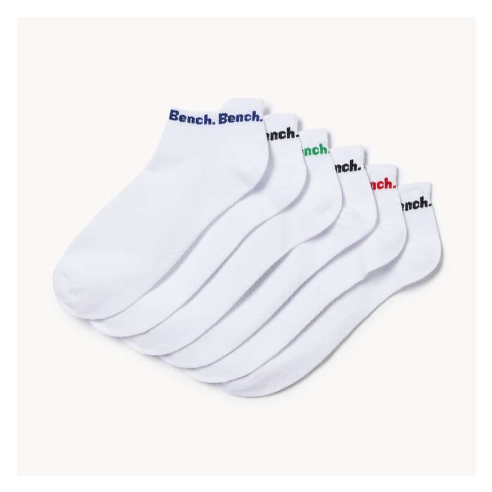 Men's Bench 6 Pack Low-Cut Socks