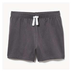 Baby Boys' Cotton Short - Charcoal