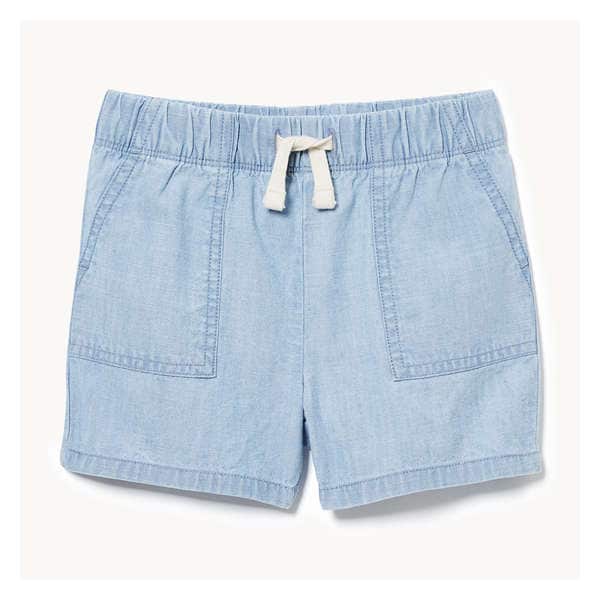 Baby Boys' Chambray Short - Bright Blue