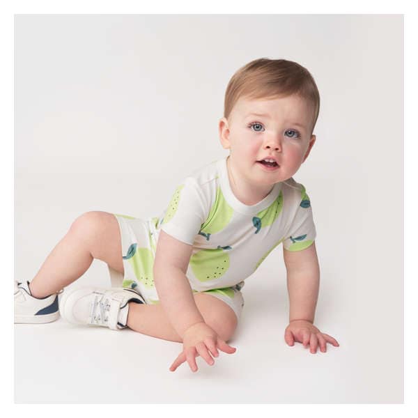 Baby Boys' T-Shirt & Short Set - Off White