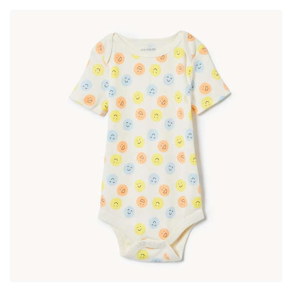 Baby Boys' Printed Bodysuit - Off White