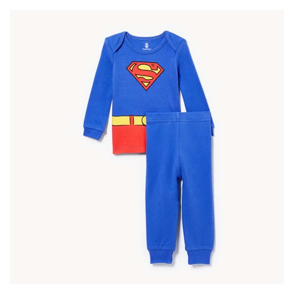 Baby Boys' Superman 2-Piece Sleep Set - Blue