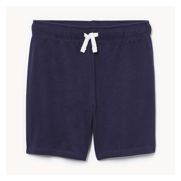 Short en coton pour garçons - Marine foncé