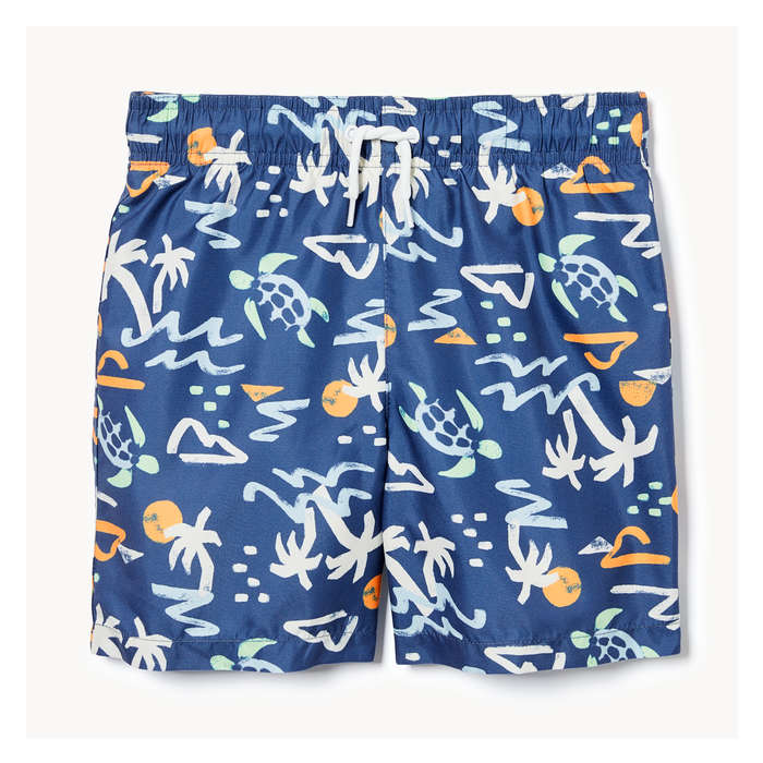 Kid Boys' Printed Swim Trunk