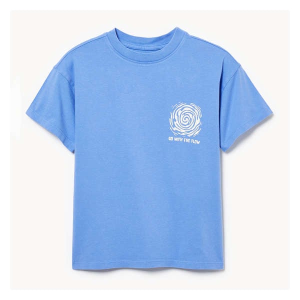 Kid Boys' Graphic T-Shirt - Bright Blue