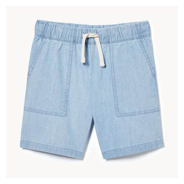 Kid Boys' Chambray Short - Bright Blue