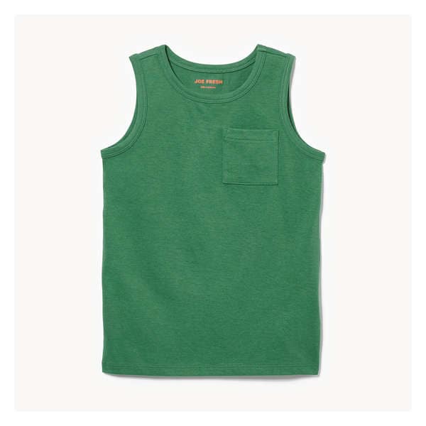 Kid Boys' Jersey Tank - Green