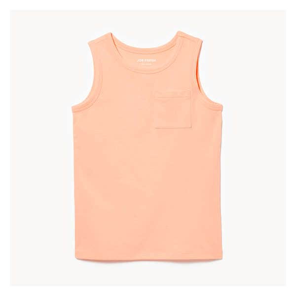 Kid Boys' Jersey Tank - Peach
