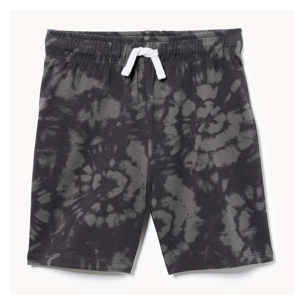 Kid Boys' Printed Short - Charcoal