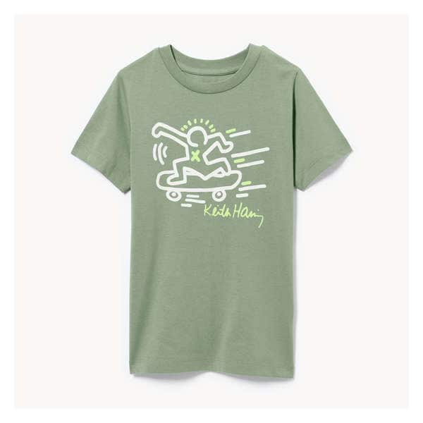 Kid Boys' Keith Haring Graphic T-Shirt - Green