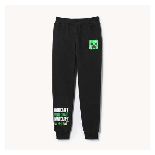 Kid Boys' Minecraft Jogger - Black