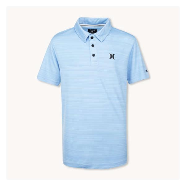 Kid Boys' Hurley Polo - Light Blue