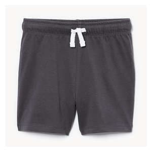 Toddler Boys' Cotton Short - Charcoal