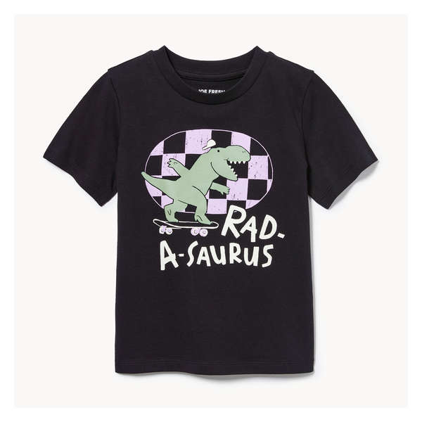 Toddler Boys' Graphic T-Shirt - JF Black