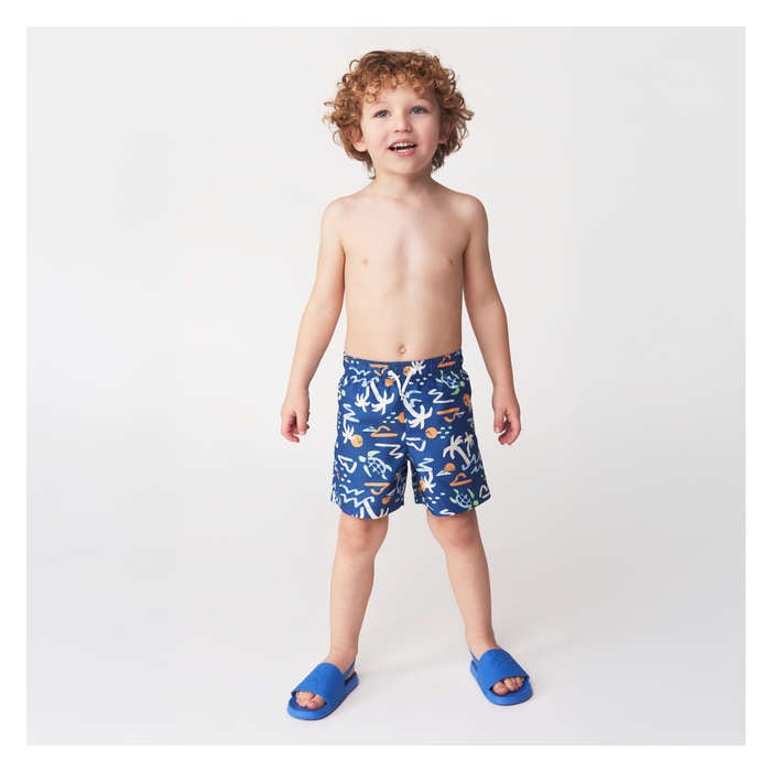 Toddler Boys' Woven Swim Trunk