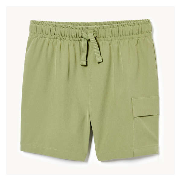 Toddler Boys' Active Four-Way Stretch Short - Khaki Green