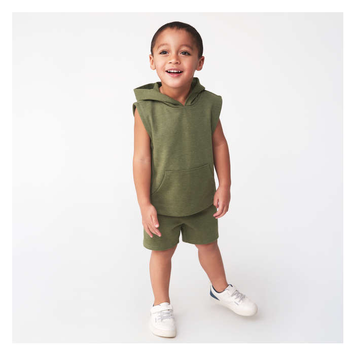 Toddler Boys' Active Sleeveless Hoodie