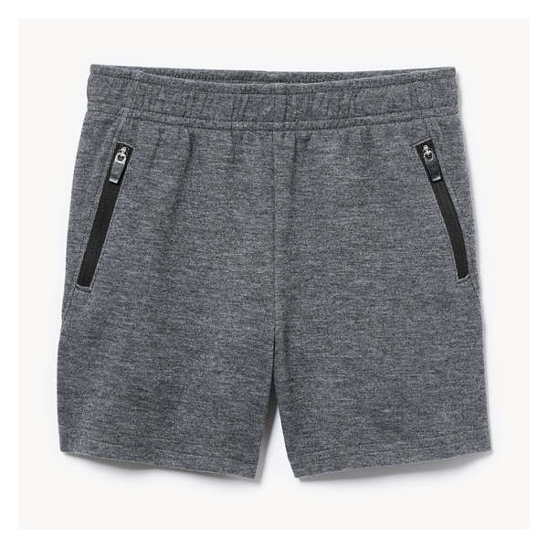 Toddler Boys' Active Zipper Pocket Short - Black Mix