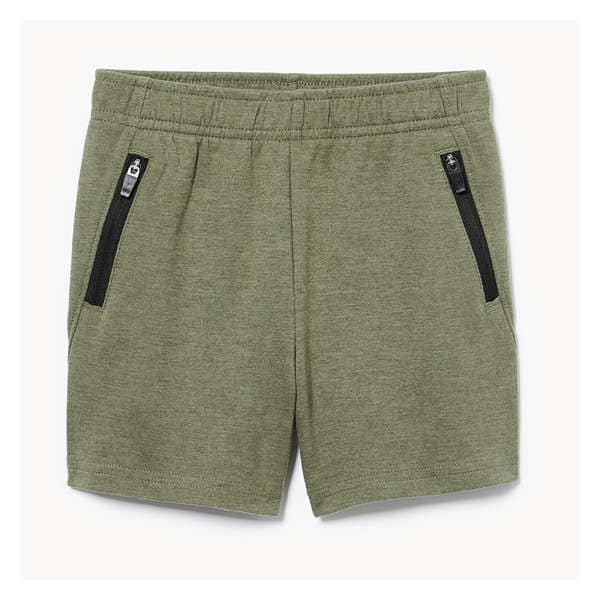Toddler Boys' Active Zipper Pocket Short - Olive