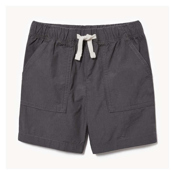 Toddler Boys' Woven Short - Charcoal
