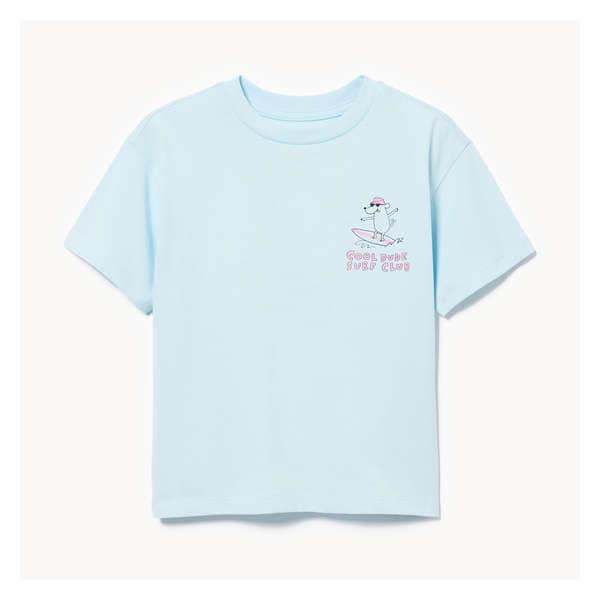 Toddler Boys' Graphic T-Shirt - Pale Blue