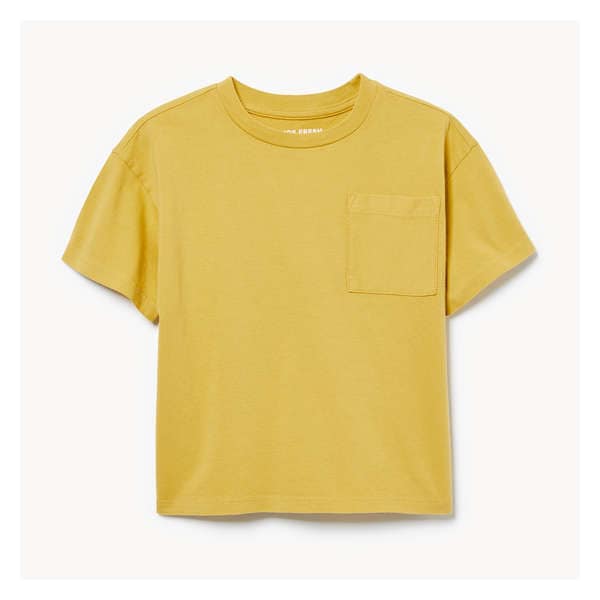 Toddler Boys' Drop Shoulder T-Shirt - Light Bronze