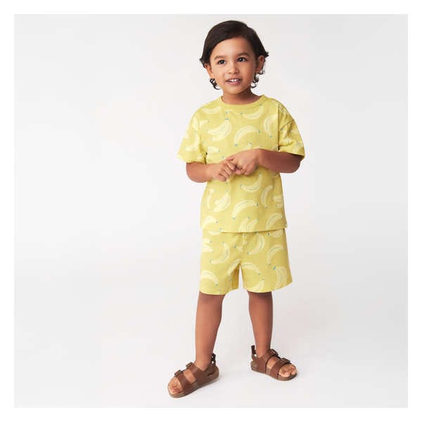 Toddler Boys' T-Shirt & Short Set - Light Bronze
