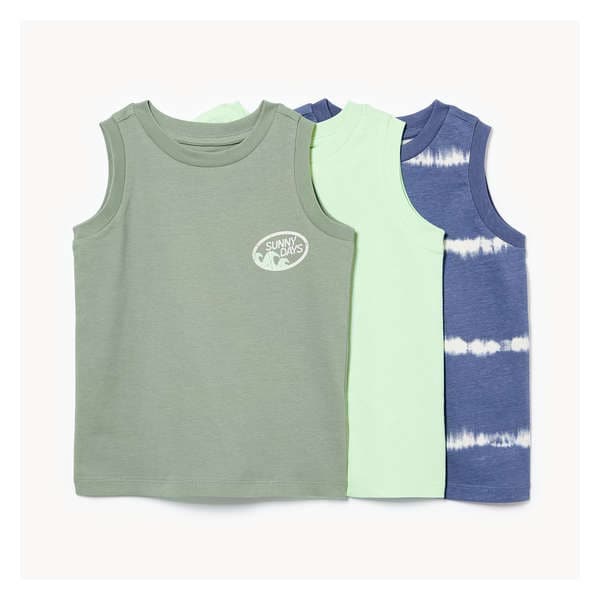 Toddler Boys' 3-Pack Tank - Indigo