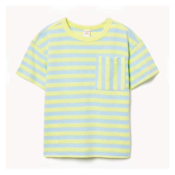 Toddler Boys' Textured T-Shirt - Pale Yellow
