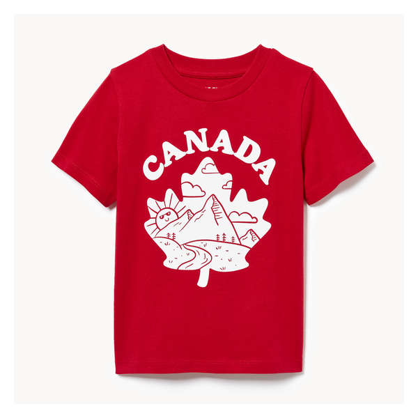 Toddler Boys' Canada Graphic T-Shirt - Red