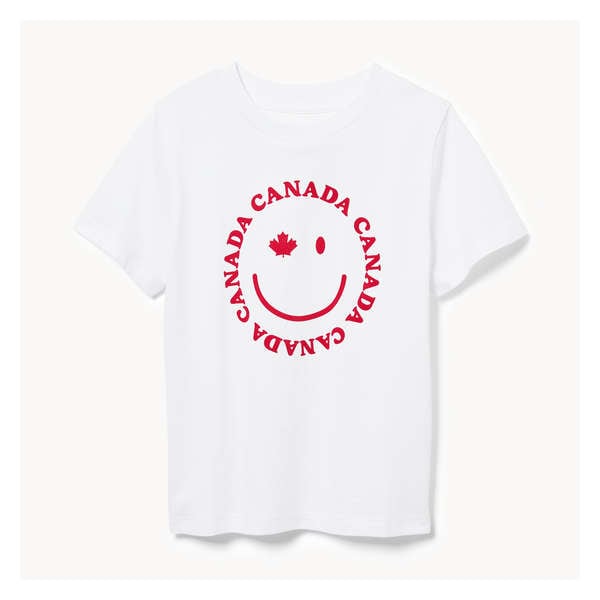 Toddler Boys' Canada Graphic T-Shirt - White