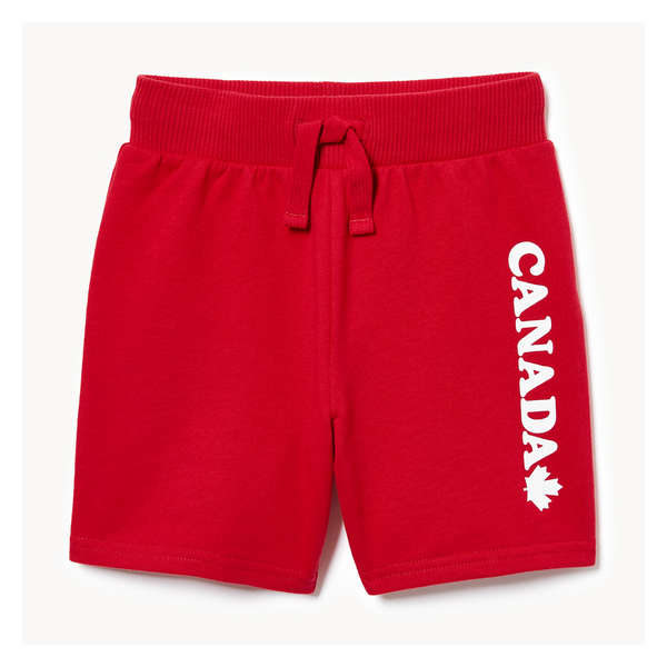 Toddler Boys' Canada Short - Red
