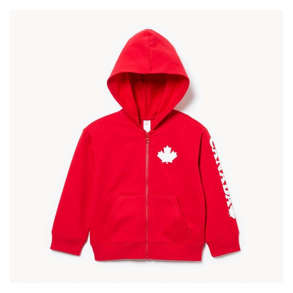 Toddler Boys' Canada Hoodie - Red