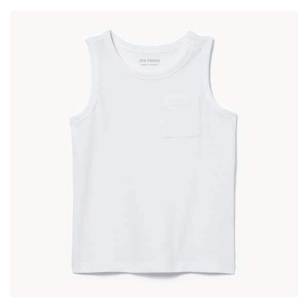 Toddler Boys' Jersey Tank - Bright White