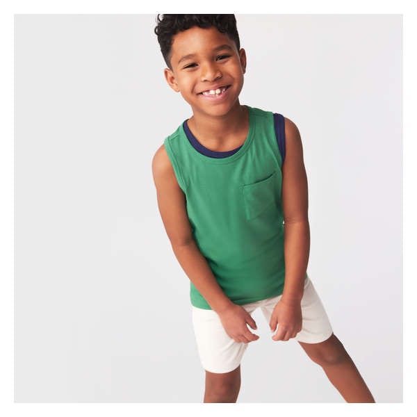 Toddler Boys' Jersey Tank - Green