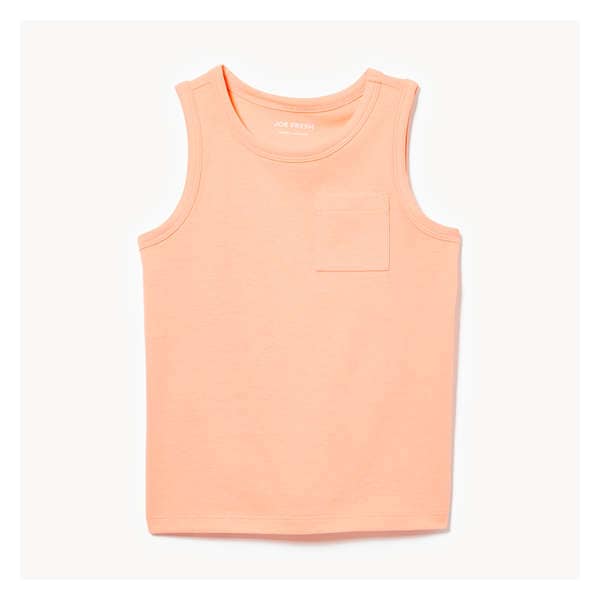 Toddler Boys' Jersey Tank - Peach