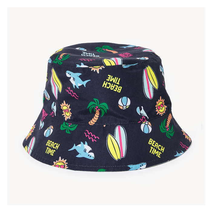 Toddler Boys' Swim Reversible Bucket Hat
