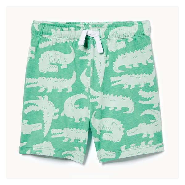 Short imprimé pour petits garçons - Vert Pâle