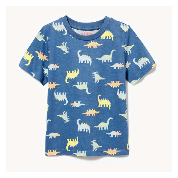T-shirt imprimé pour petits garçons - BLEU ROYAL